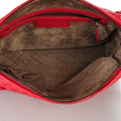 Bottega Veneta Nappa Intrecciato Pillow Crossbody Messenger Corniola 5 of 8