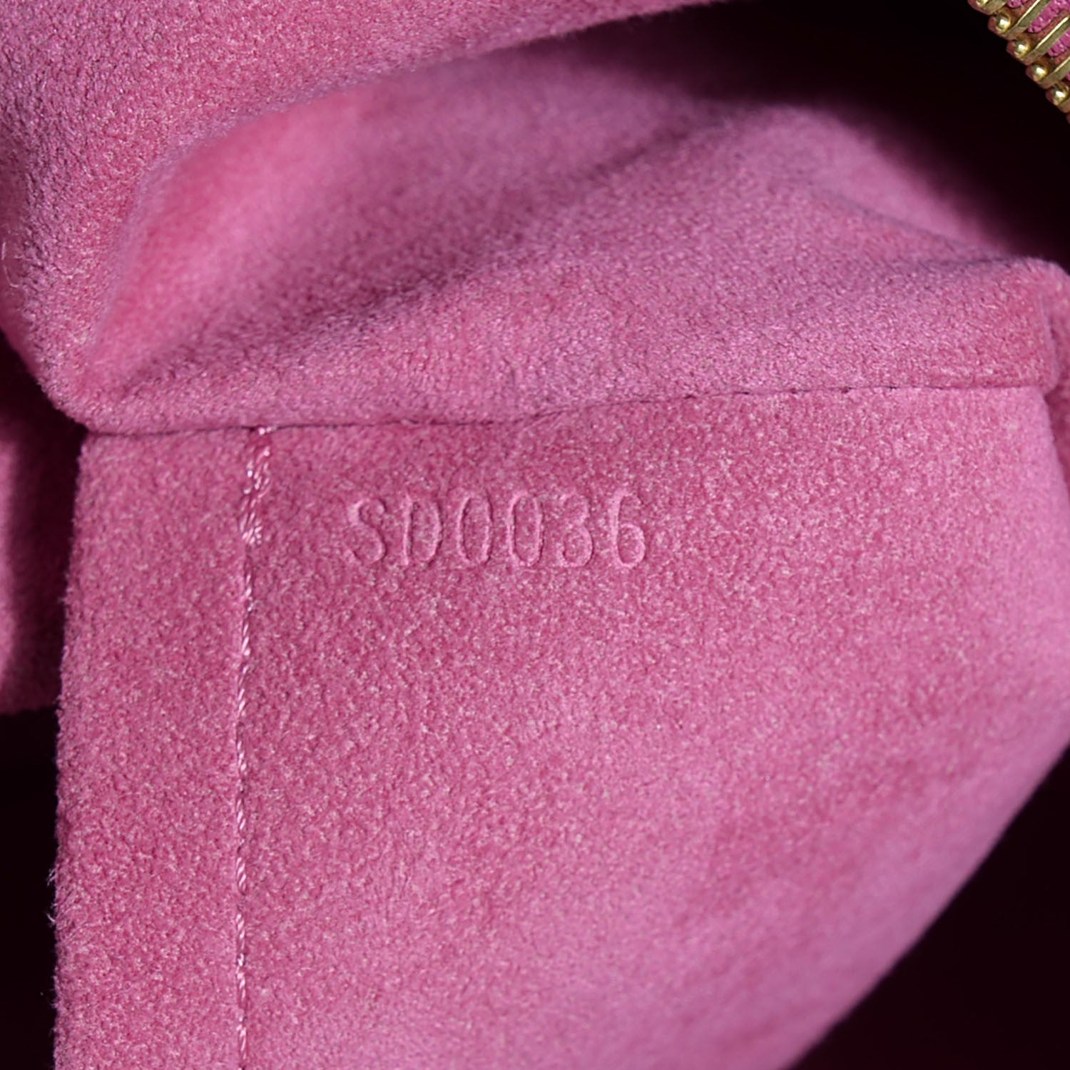 Louis Vuitton Denim Baggy PM Fuchsia 7 of 7