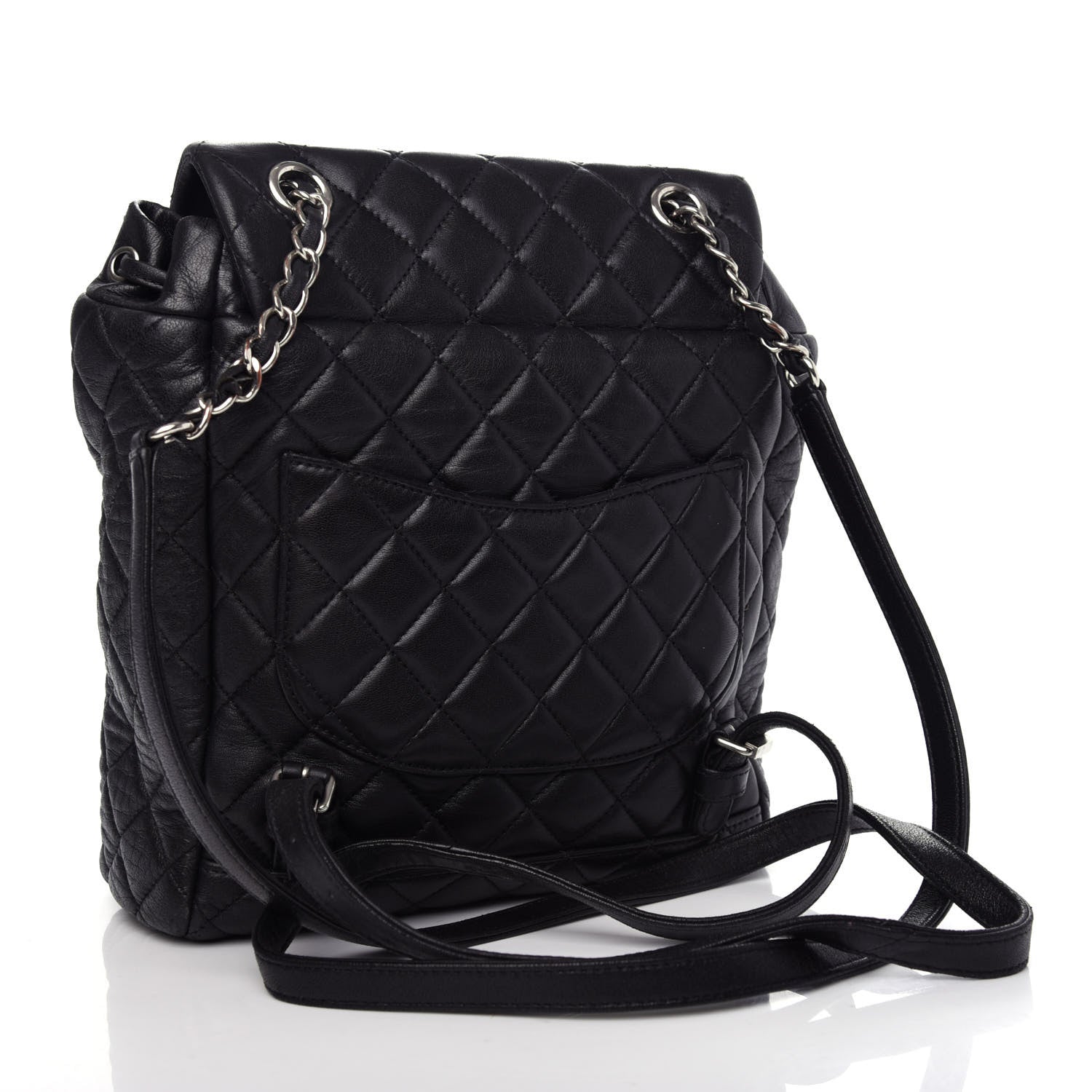 Chanel Lambskin Quilted Small Urban Spirit Backpack Black 2 of 9