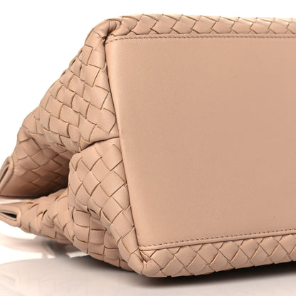 Bottega Veneta Nappa Intrecciato Accordion Nude 9 of 10