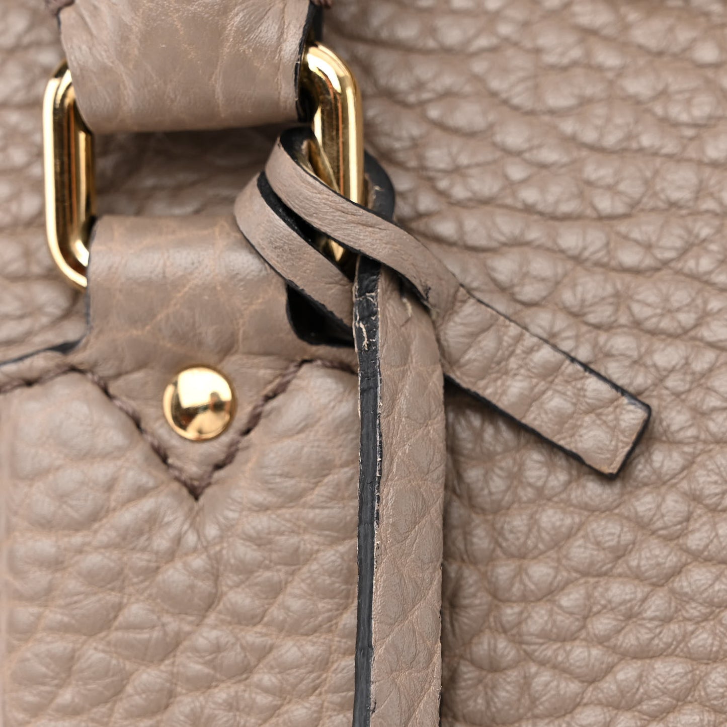 Heritage Grain Medium Orchard Bowling Bag Pale Taupe