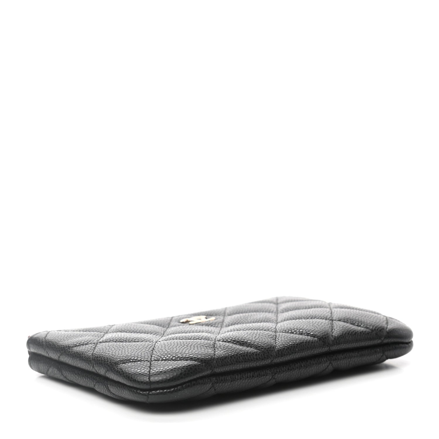 Chanel Caviar Quilted Small Cosmetic Case Black 5 of 8