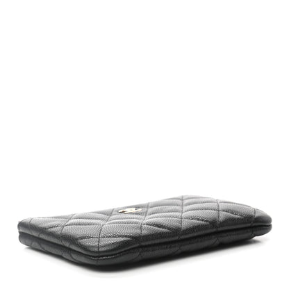 Chanel Caviar Quilted Small Cosmetic Case Black 5 of 8