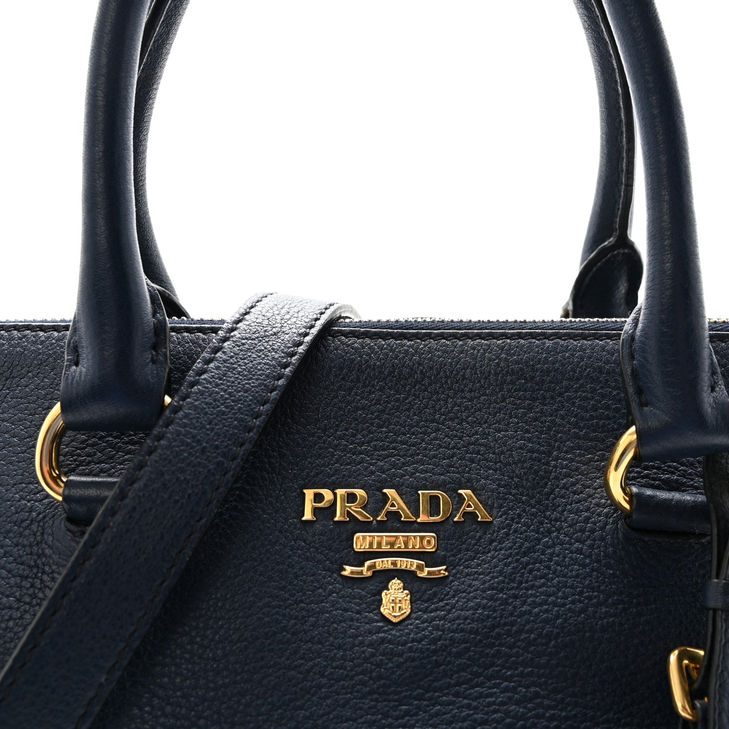 Prada Vitello Phenix Bauletto Baltico 8 of 10