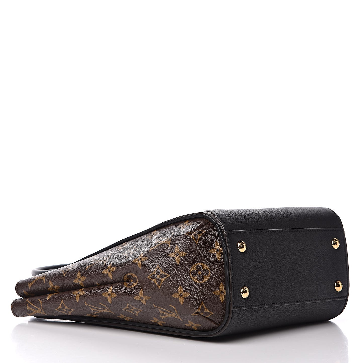 Calfskin Monogram Kimono Tote PM Black
