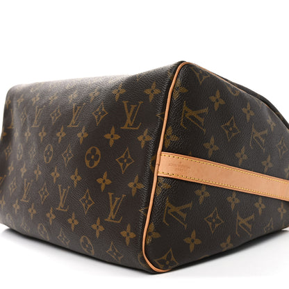 Louis Vuitton Monogram Speedy Bandouliere 30 10 of 10