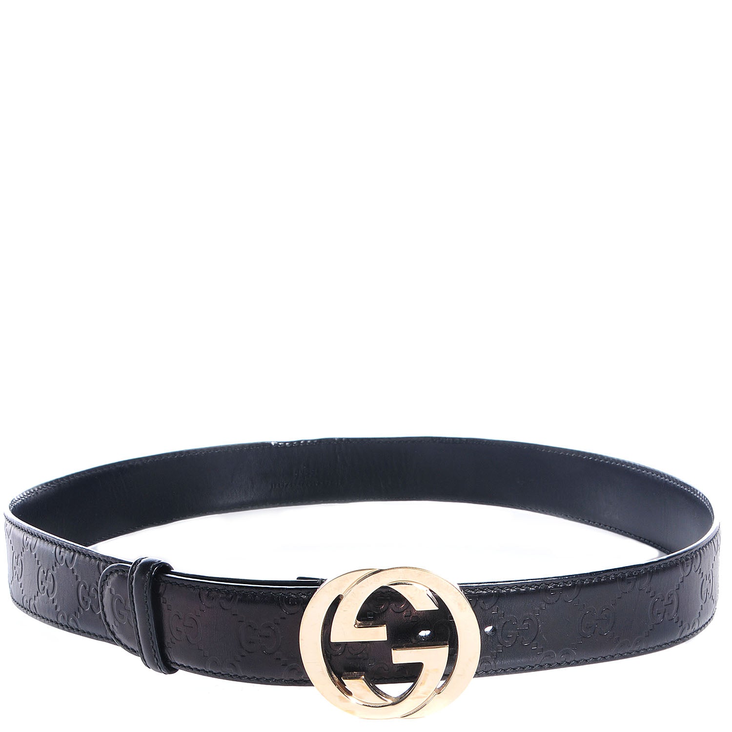 Gucci Guccissima GG Belt Black 95 38 1 of 4