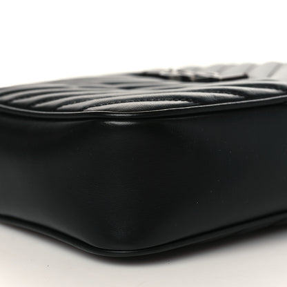 Saint Laurent Calfskin Matelasse Monogram Lou Camera Bag Black 8 of 9