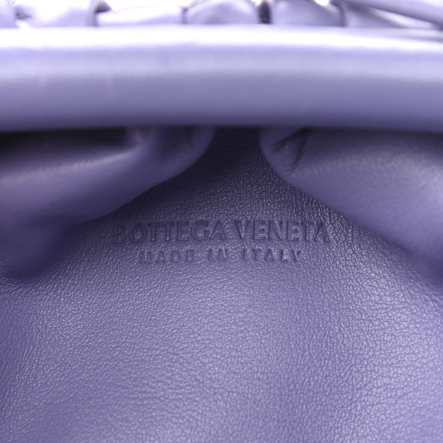 Butter Calfskin The Mini Pouch Lavender