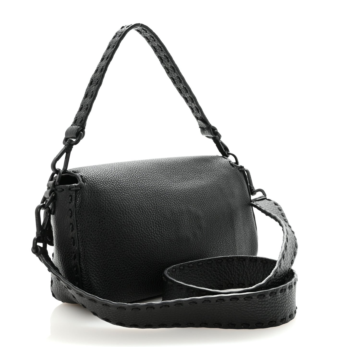 Cuoio Romano Selleria Baguette Black