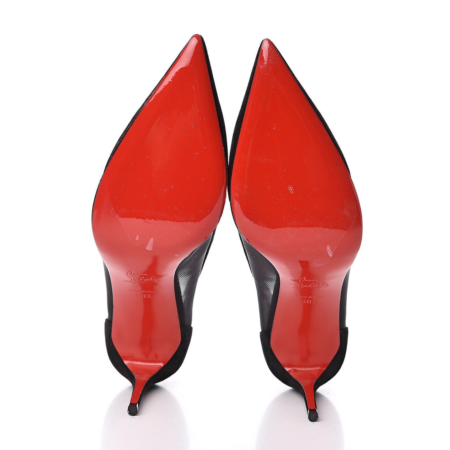 Veau Velours Rete Galativi 100 Pumps 40.5 Black