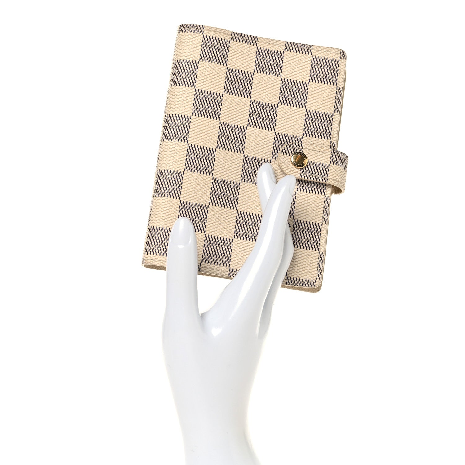 Louis Vuitton Damier Azur Small Ring Agenda Cover 2 of 7