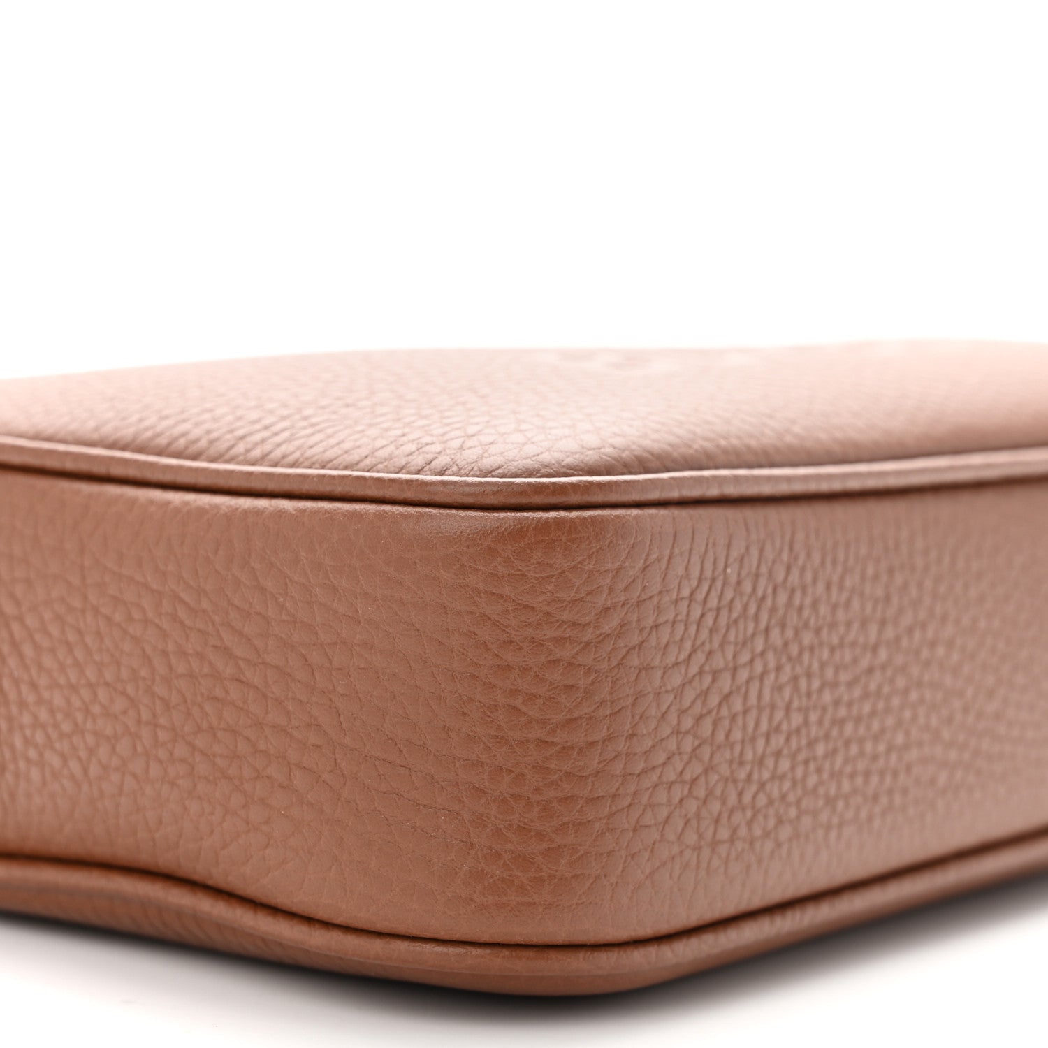 Burberry Grainy Calfskin Embossed Crossbody Bag Tan 9 of 10