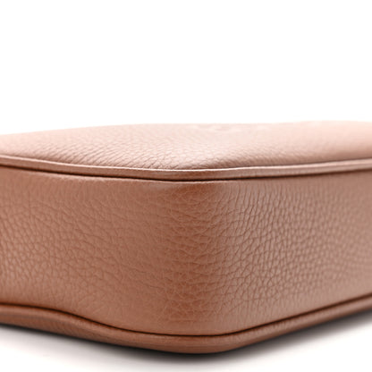 Burberry Grainy Calfskin Embossed Crossbody Bag Tan 9 of 10
