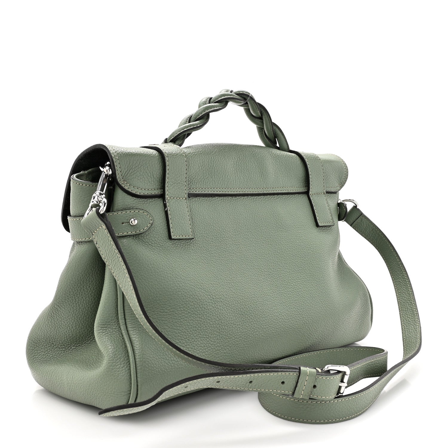 Mulberry Smooth Calfskin Medium Alexa Pavement Cambridge Green 3 of 10