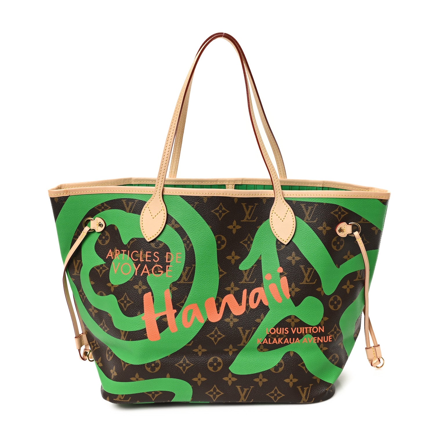 Louis Vuitton Monogram Tahitienne Hawaii Neverfull MM 1 of 12