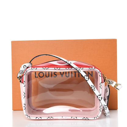 Louis Vuitton Monogram Giant Beach Pouch Rouge 7 of 7