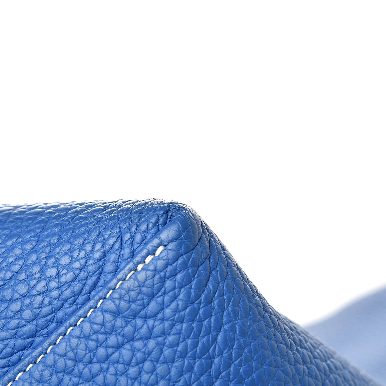 Hermes Taurillon Clemence Double Sens 45 Reversible Tote Bleu Encre Zellige 24 of 29