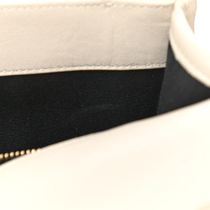 Saint Laurent Lambskin Quilted Mini Becky Chain Bag Crema Soft 15 of 16