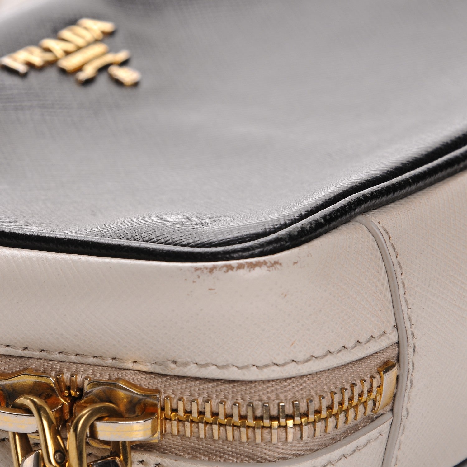 Prada Saffiano Camera Crossbody Black 9 of 12