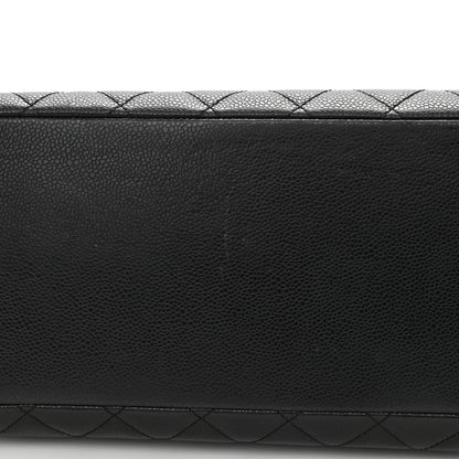Chanel Caviar Quilted Grand Shopping Tote GST Black 11 of 11