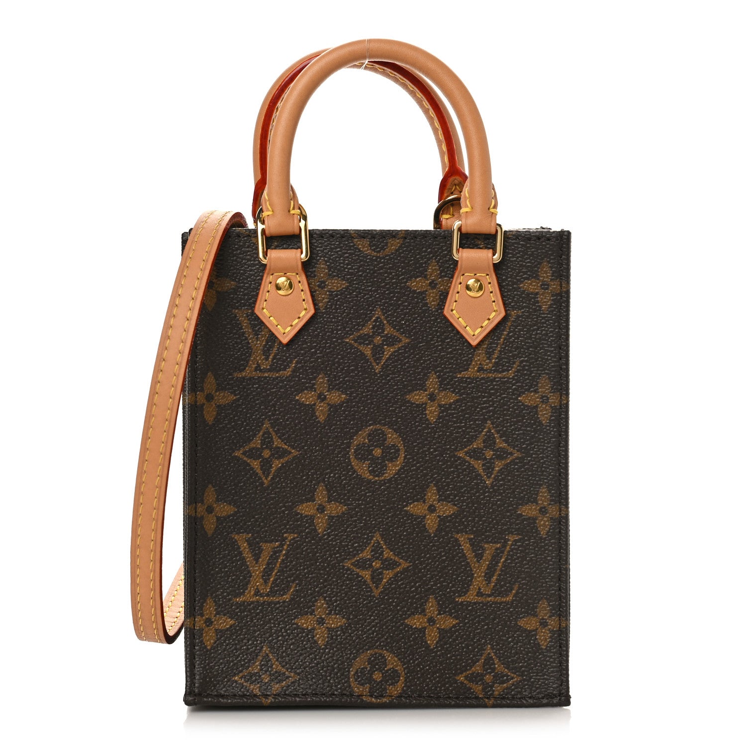 Louis Vuitton Monogram Petit Sac Plat 1 of 8