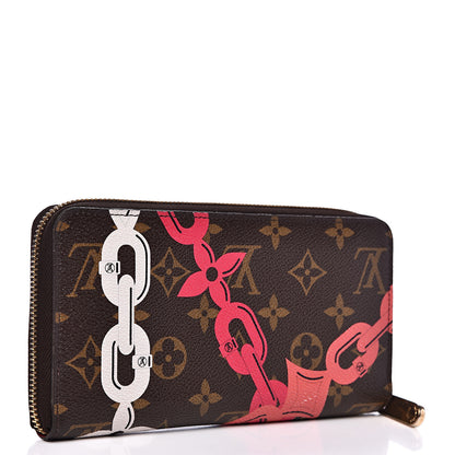 Louis Vuitton Monogram Bay Zippy Wallet Rose Ballerine Poppy 2 of 11