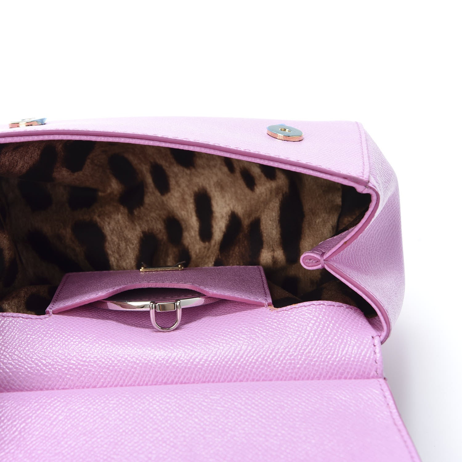 Dolce & Gabbana Dauphine Mini Miss Sicily Satchel Rosa Chiaro 4 of 9