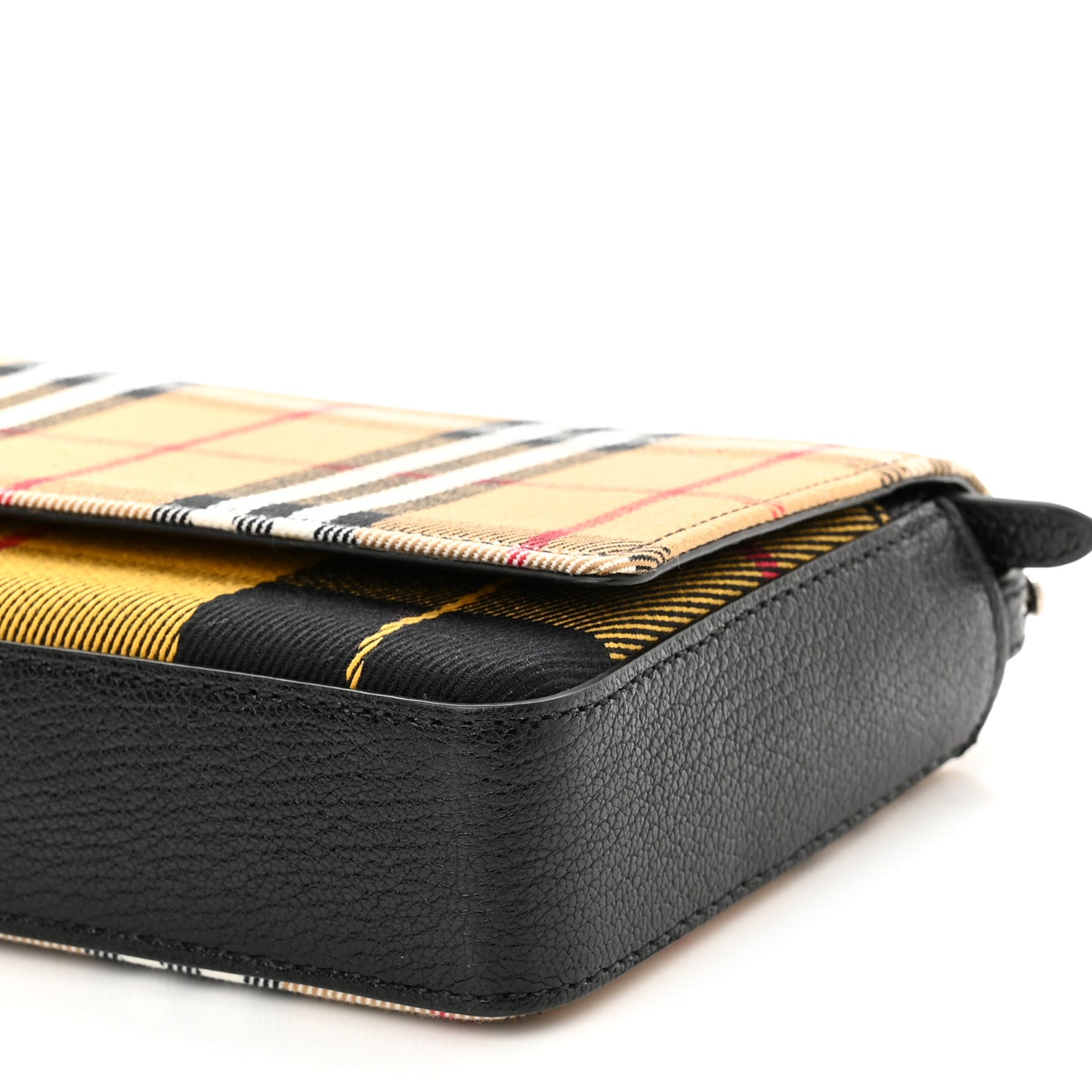 House Check Tartan Mix Hampshire Crossbody Antique Yellow Black