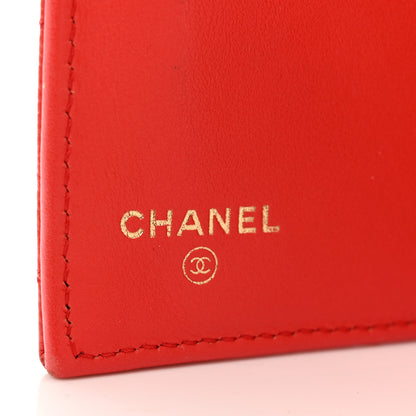 Chanel Caviar Quilted Medium Flap Wallet Red 6 of 14