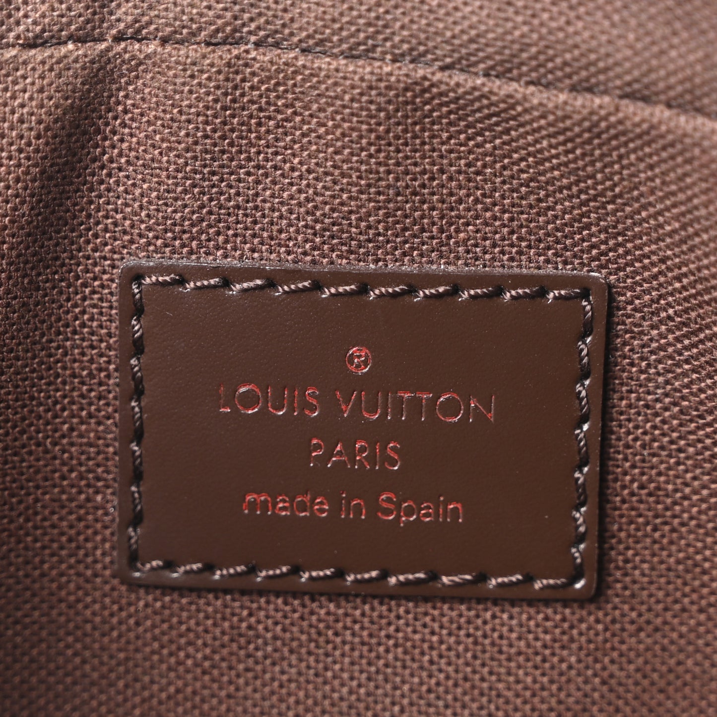 Damier Ebene Brooklyn Bum Bag