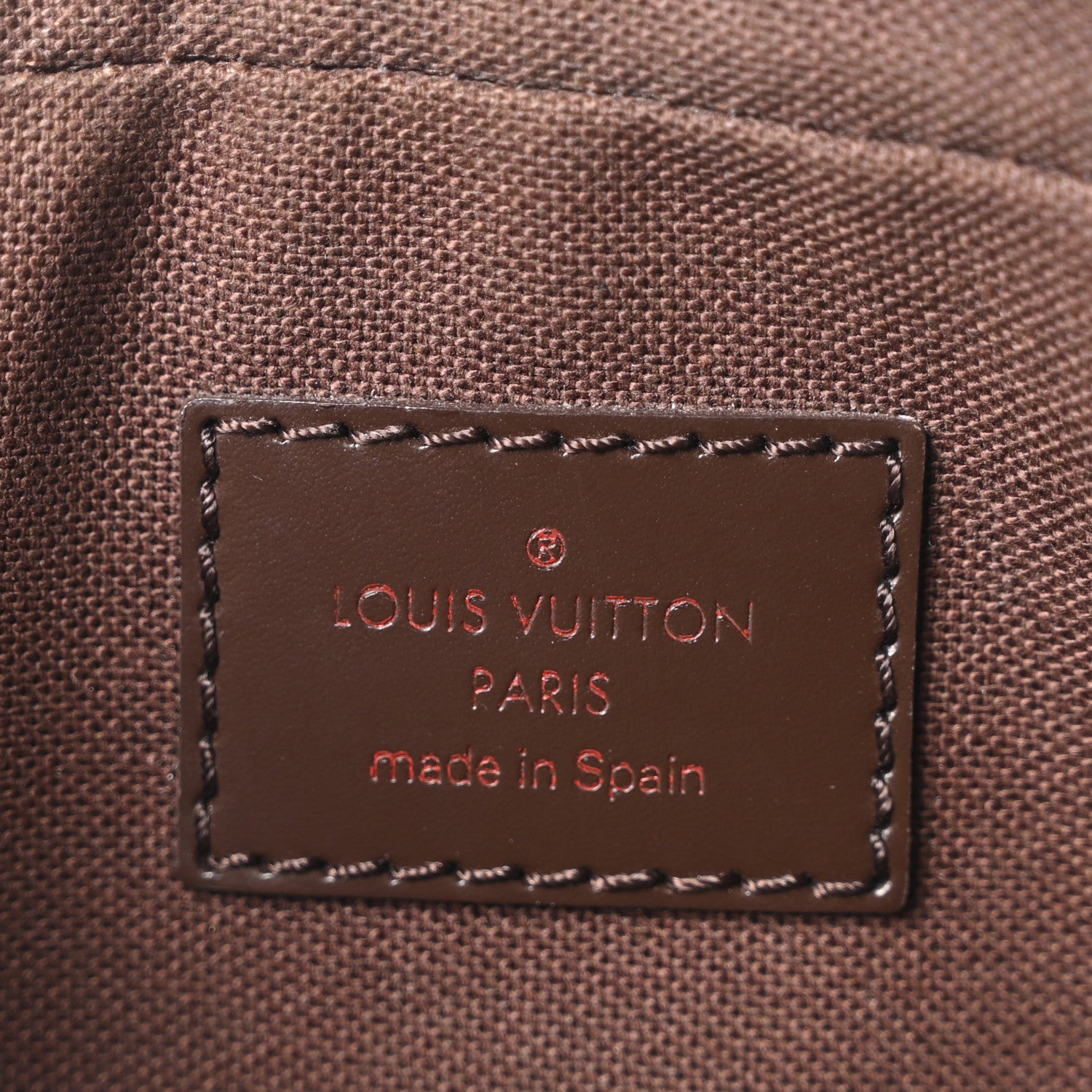 Louis Vuitton Damier Ebene Brooklyn Bum Bag 5 of 8