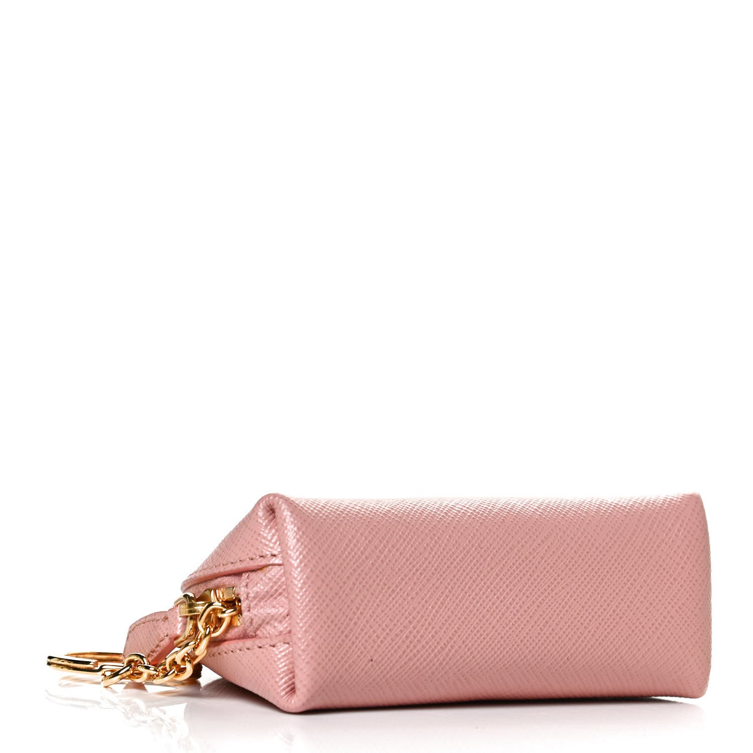 Prada Saffiano Metal Coin Purse Orchidea 4 of 10