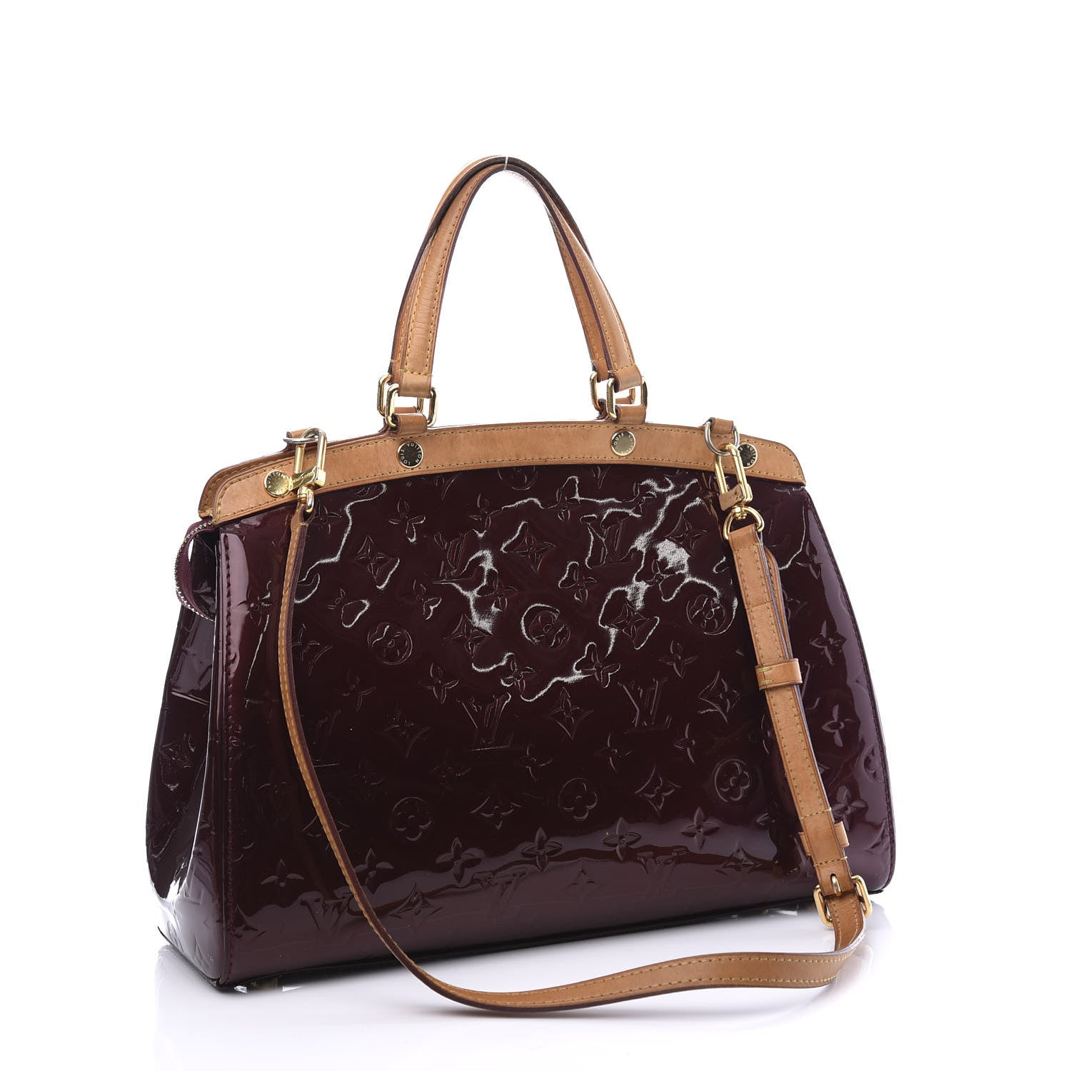 Louis Vuitton Vernis Brea GM Amarante 2 of 10