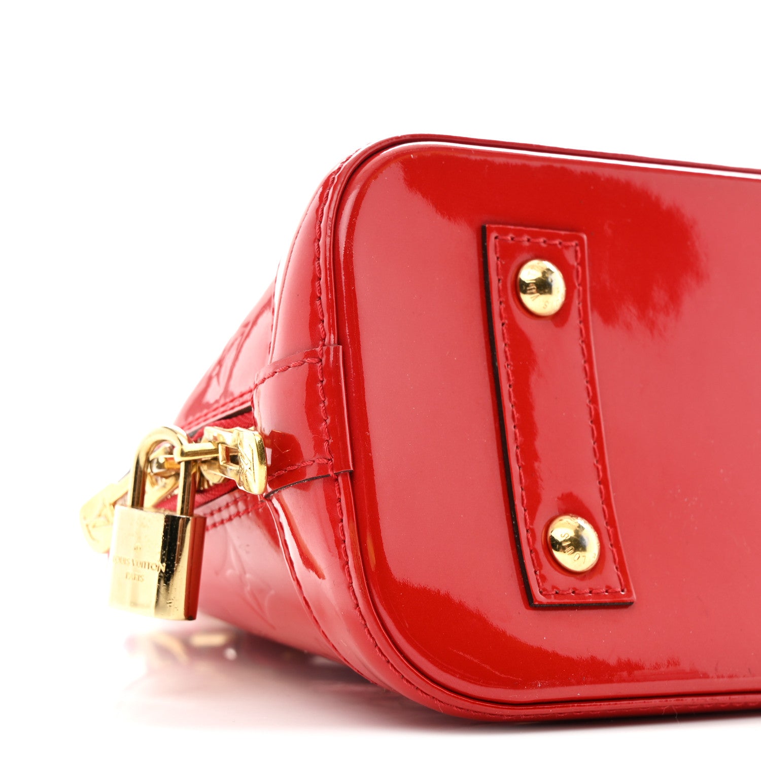 Louis Vuitton Vernis Alma BB Rose Indien 17 of 19