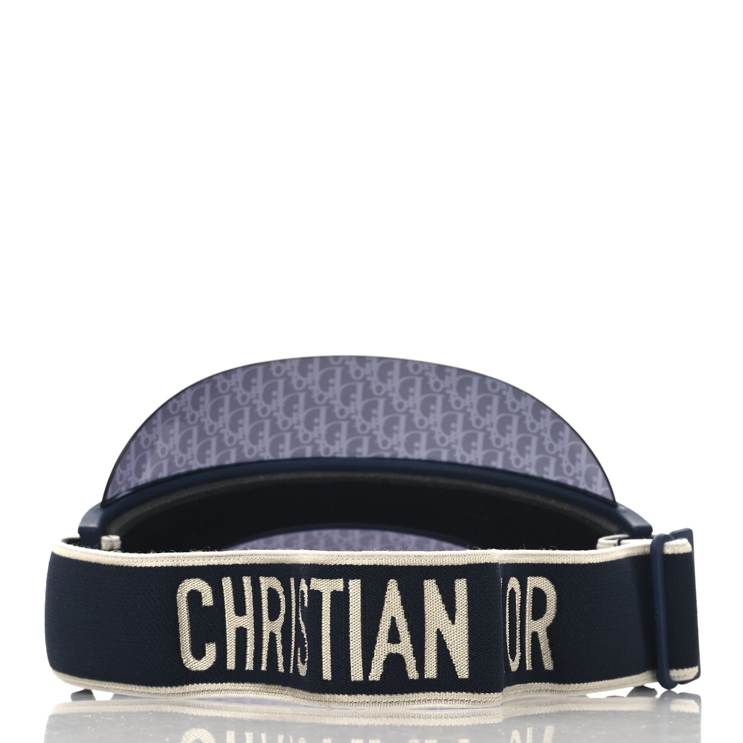 Oblique DiorClub V1U Sun Visor Blue