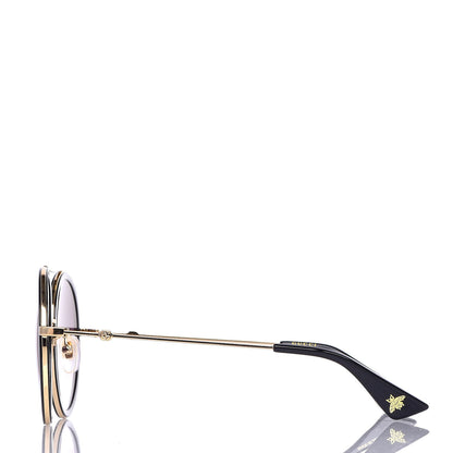 Gucci Round Frame Sunglasses GG0061S Black 2 of 10