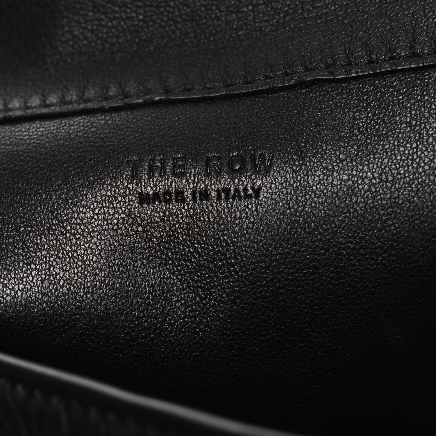 The Row Nappa Nan Shoulder Bag Black 7 of 11
