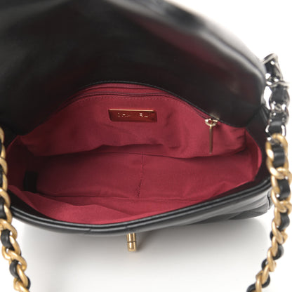 Chanel Lambskin Quilted Medium Chanel 19 Flap Black 5 of 15