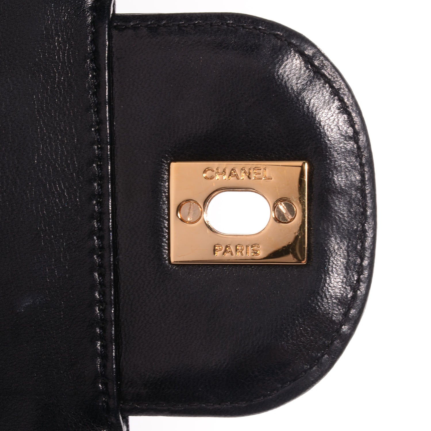 Chanel Shiny Alligator Jumbo Single Flap Black 7 of 9