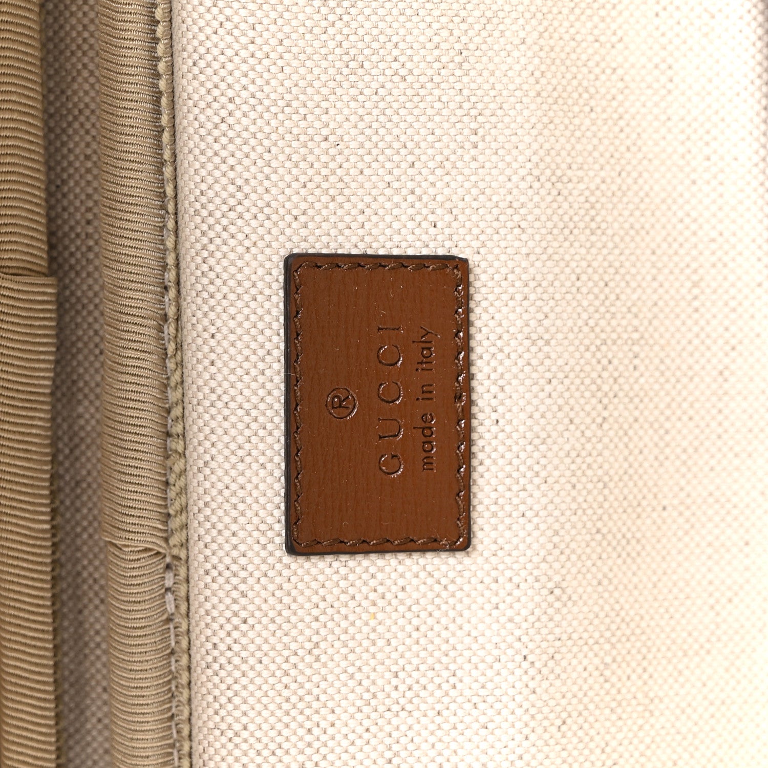 Gucci GG Supreme Monogram Azalea Calfskin Retro Interlocking G Small Savoy Cabin Trolley Beige Ebony Brown Sugar 5 of 9