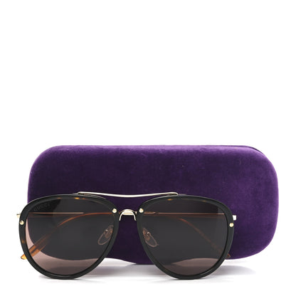 Gucci Aviator Sunglasses GG0662S Black 5 of 8