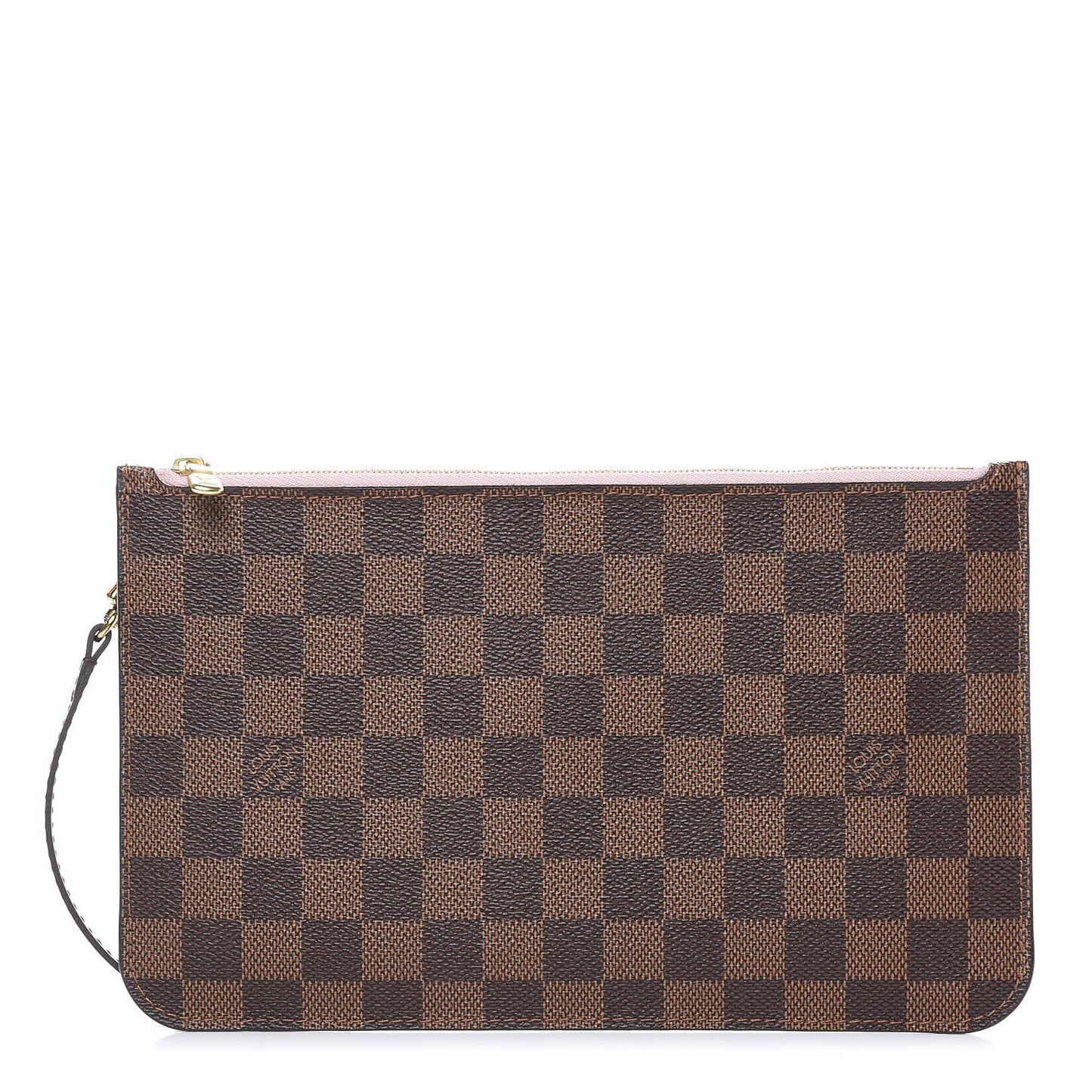 Damier Ebene Neverfull MM GM Pochette Rose Ballerine