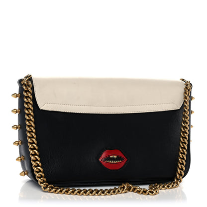Gucci Nappa Studded Tiger Broadway Chain Shoulder Bag Multicolor 3 of 20