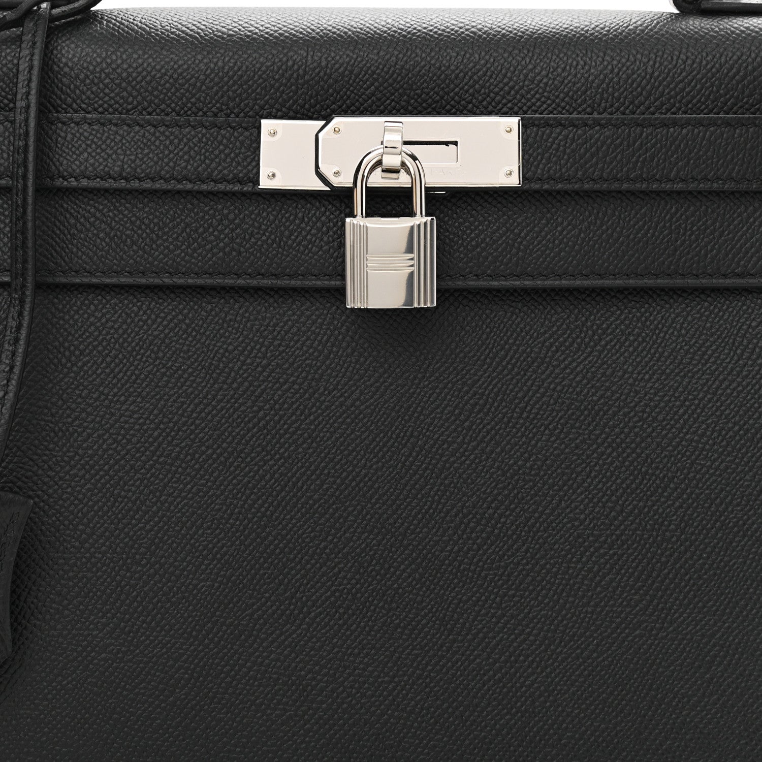 Hermes Epsom Kelly Sellier 28 Black 8 of 11