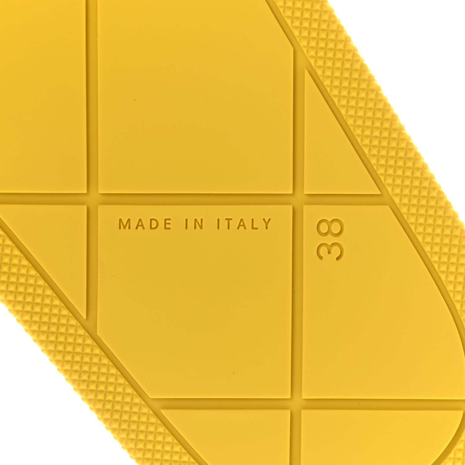 Bottega Veneta Rubber The Slider Sandals 38 Buttercup 7 of 7