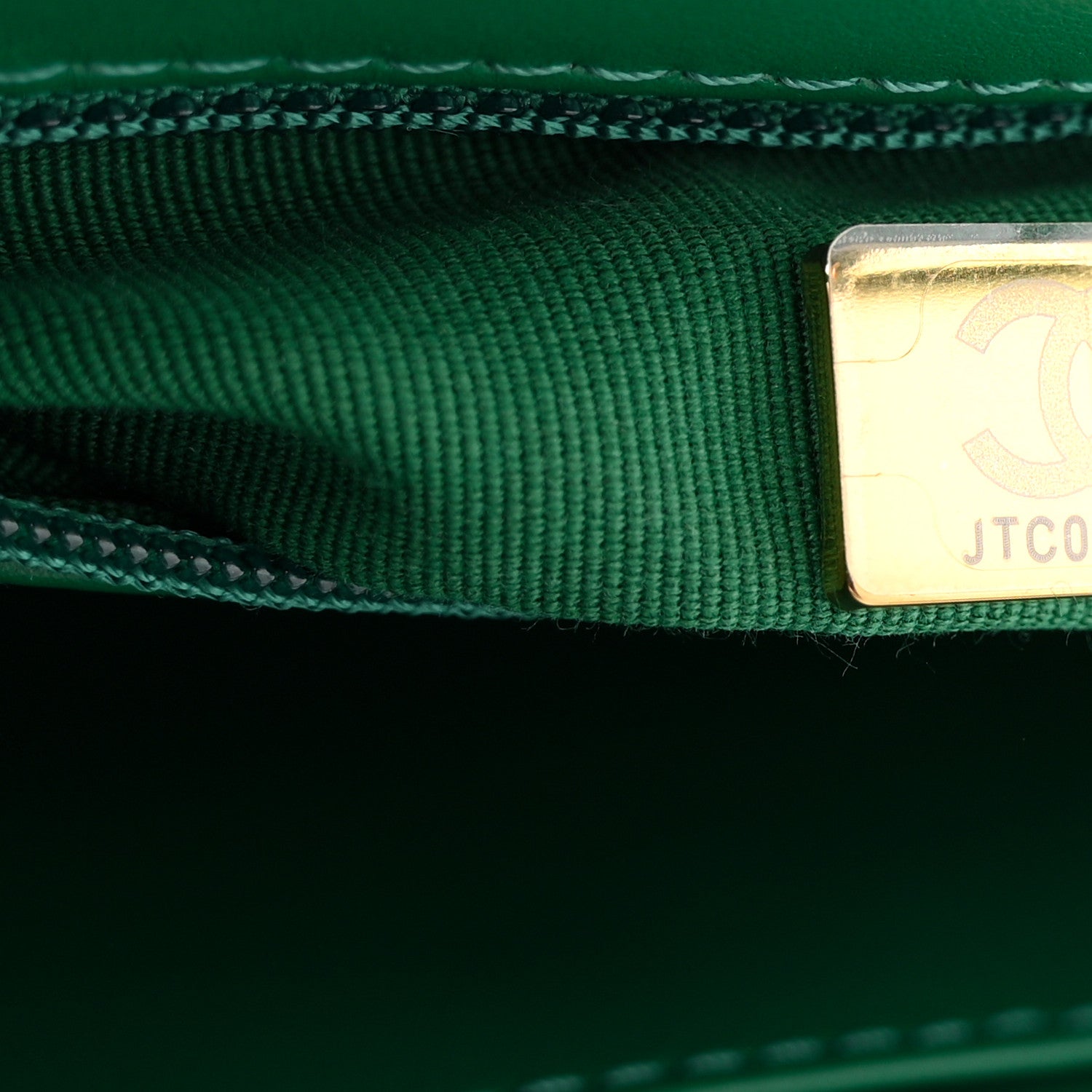 Chanel Shiny Aged Calfskin Quilted Nano Kelly Shopper Green 7 of 10