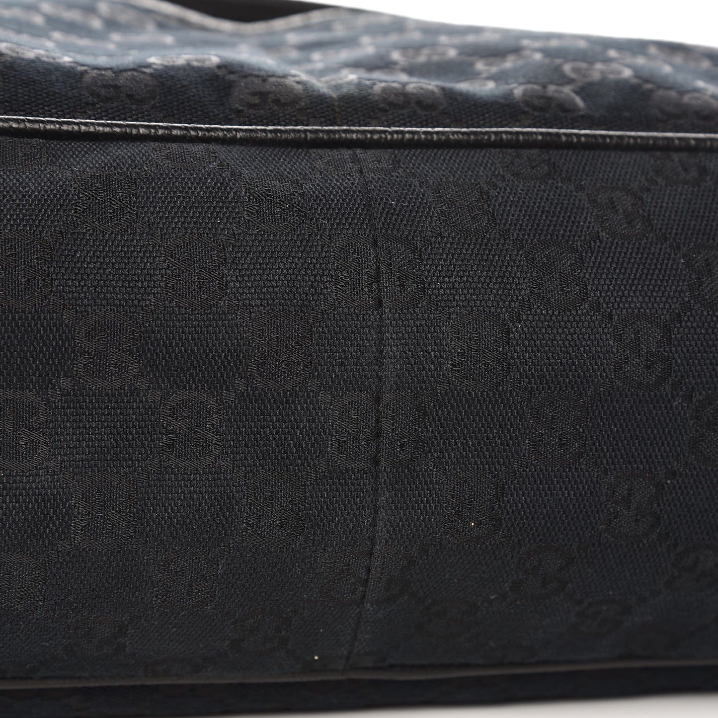 Monogram Large Diaper Bag Black