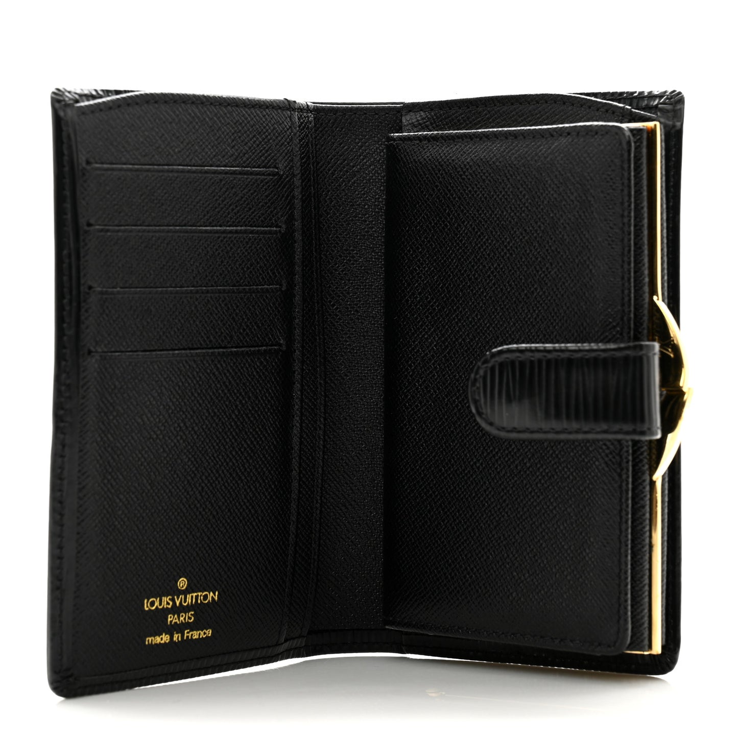 Epi French Purse Wallet Black