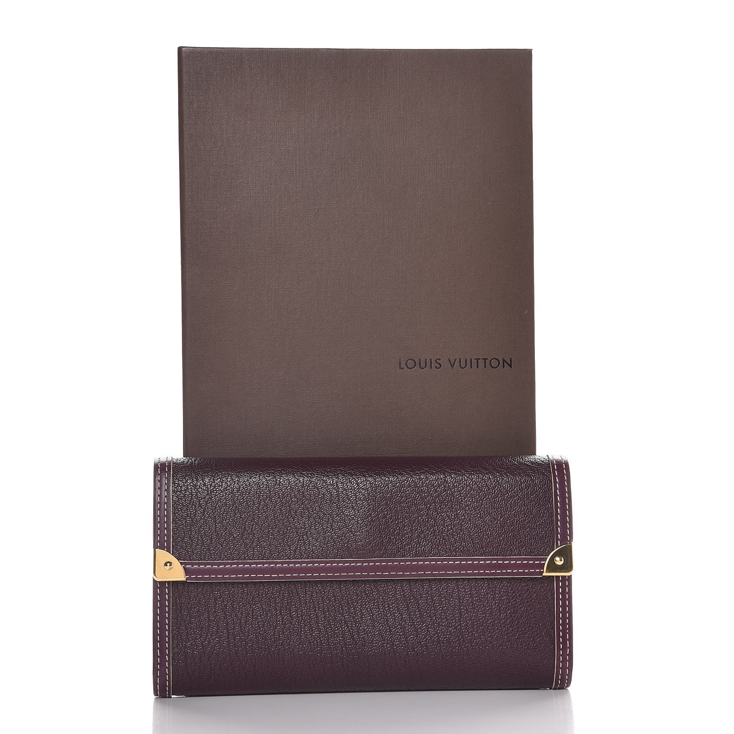 Louis Vuitton Suhali Porte Tresor International Wallet Prune 7 of 7
